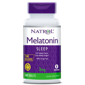 Витамины Natrol Melatonin 3 мг T/R 100 таблеток (047469004583) в Луцке