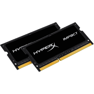 Оперативная память HyperX SODIMM DDR3L-1600 16384MB PC3-12800 (Kit of 2x8192MB) (HX316LS9IBK2/16) в Луцке