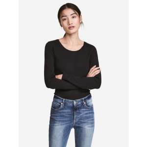 Лонгслив H&M 0189629_03 L Черный (LD2000000696041_KAY2000000696041)