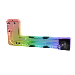 Резервуар для СВО ThermalTake Pacific Core P5 DP-D5 Plus acrylic+aluminum TT RGB (CL-W264-PL00SW-A) краща модель в Луцьку