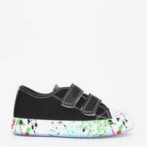 Кеди дитячі VUVU KIDS Black colorful 3202 11 28 Чорні (8380001320228)