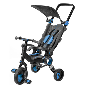 Трехколесный велосипед Galileo Strollcycle Black Синий (GB-1002-B) ТОП в Луцке