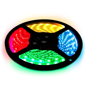 Світлодіодна LED стрічка RGB 5050 (300LED) з блоком живлення та пультом комплект 5 метрів не боїться води IP68