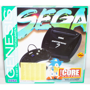 Игровая приставка Сега 16 бит Genesis 3 (+5 игр встроенно, поддержка картриджей Sega Mega Drive 2) ТОП в Луцке