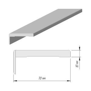 Наличник телескопический Интерьерные двери (Стоевая) МДФ 2150*70*10 мм Эмаль Белая рейтинг