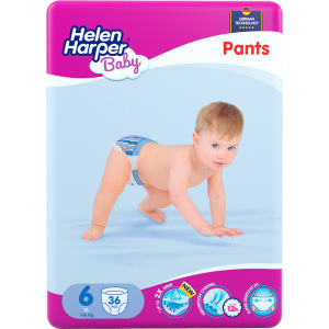 Підгузки-трусики Helen Harper Baby pants ХL 16+ кг 36 шт (5411416061229) в Луцьку