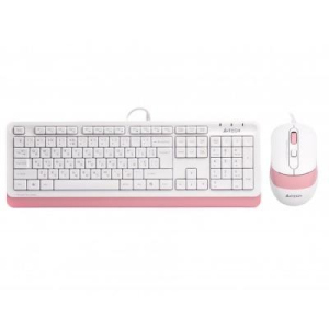 Комплект A4tech F1010 Pink