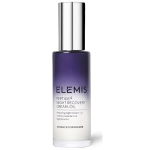 Ночной крем-сыворотка Пептид4 Elemis Peptide4 Night Recovery Cream-Oil 30 мл (641628501632) рейтинг