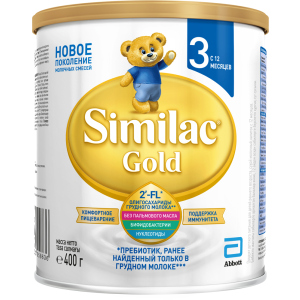 Сухая молочная смесь Similac Gold 3 400 г (5391523058636) в Луцке