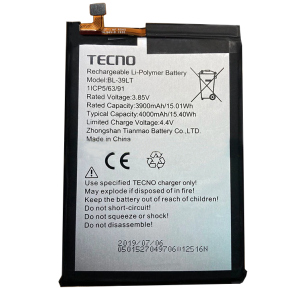 Акумулятор для Tecno Spark 4 KC8 (BL-39LT) 4000 mAh