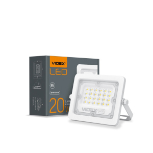 LED прожектор VIDEX F2e 20W 5000K краща модель в Луцьку