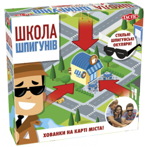 Настольная игра Tactic Школа шпионов (56263) (6416739562636) ТОП в Луцке