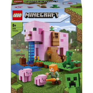 Конструктор LEGO Minecraft Дом-свинья 490 деталей (21170)