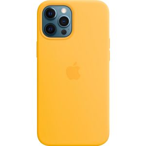 Панель Apple MagSafe Silicone Case для Apple iPhone 12 Pro Max Sunflower (MKTW3ZE/A) лучшая модель в Луцке