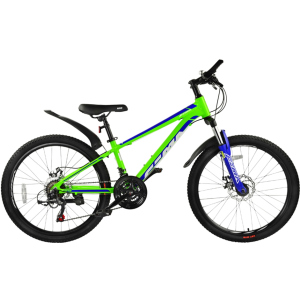 Велосипед Royal Baby Fema MTB 1.0 24" Official UA 2021 Лайм (RB24-10-LIM) краща модель в Луцьку