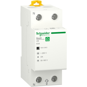 купити Реле напруги Schneider Electric RESI9 63A, 1P+N, 230 В, 50 Гц