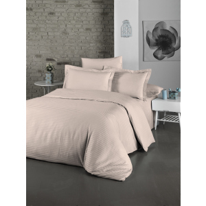 Комплект постільної білизни LightHouse Exclusive Sateen Stripe Lux 200х220 (2200000550262) ТОП в Луцьку