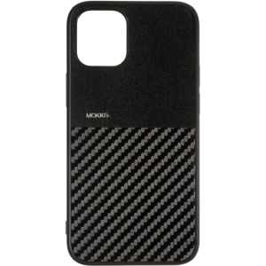 Панель Mokka Carbon для Apple iPhone 12 Mini Black надійний