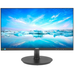 Монітор Philips 21.5 222V8LA/00 VA Black; 1920x1080, 250 кд/м2, 4 мс, HDMI, DisplayPort, D-Sub, динаміки 2х2 Вт в Луцьку