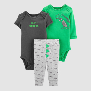 Комплект (боди 2 шт + штанишки) Carters 17645010-300 61-69 см G Green (192135966020) ТОП в Луцке