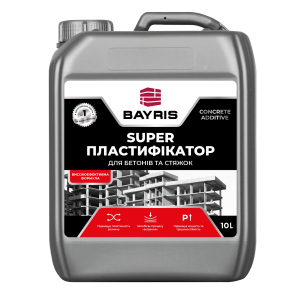 Пластификатор для бетонов и стяжек Super Bayris 10л ТОП в Луцке