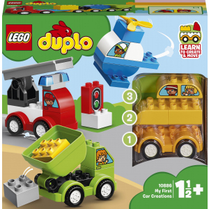 Конструктор LEGO DUPLO Мої перші машинки 34 деталі (10886) краща модель в Луцьку