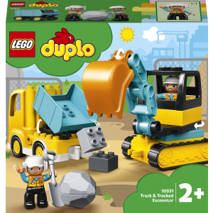 Конструктор LEGO DUPLO Town Вантажівка та гусеничний екскаватор 20 деталей (10931) в Луцьку