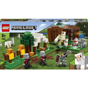 Конструктор LEGO Minecraft Аванпост розбійників 303 деталі (21159)