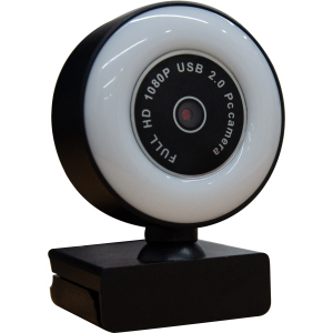 Веб-камера OKey WebCam FHD 1080P зі світлодіодним підсвічуванням (WB230)
