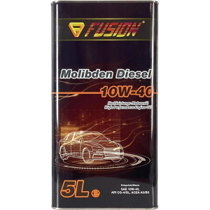 Моторна олія Fusion Molibden Diesel 10W-40 5 л metal (FU1034/5) краща модель в Луцьку