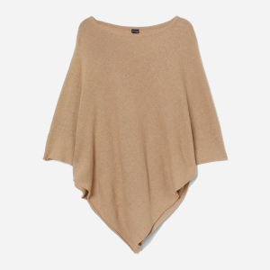 Пончо H&amp;M 0702368-0 One Size Beige (SA2000001654255) в Луцьку