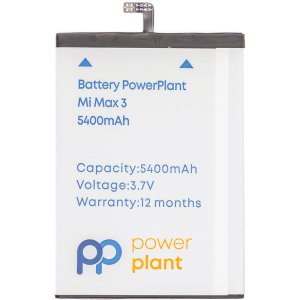 Аккумулятор PowerPlant BM51 для Xiaomi Mi Max 3 5400mAh High Copy лучшая модель в Луцке