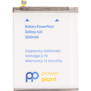 Акумулятор PowerPlant EB-BA505ABN для Samsung Galaxy A20 3200mAh High Copy рейтинг