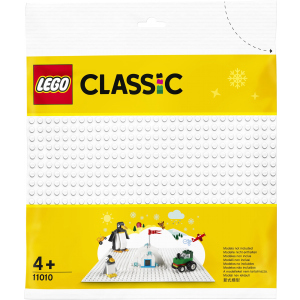 Конструктор LEGO Classic Біла базова пластина 1 деталь (11010) краща модель в Луцьку