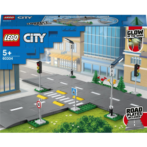 Конструктор LEGO City Town Дорожні плити 112 деталей (60304) краща модель в Луцьку