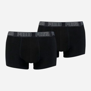 Труси-шорти Puma Basic Trunk 2P 93501501 L 2 шт Black (8720245037693) краща модель в Луцьку