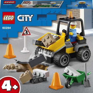 Конструктор LEGO City Great Vehicles Пікап для дорожніх робіт 58 деталей (60284) в Луцьку