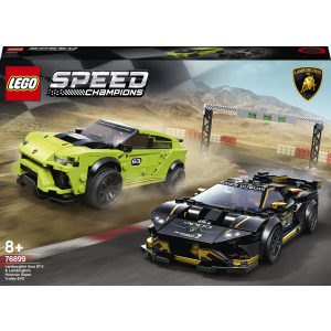 купить Конструктор LEGO Speed Champions Lamborghini Urus ST-X & Lamborghini Huracán Super Trofeo EVO 663 детали (76899)