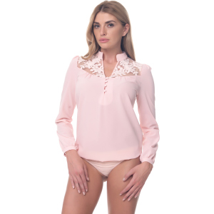 Боді-блузка AREFEVA L5247 S (44) Beige Pink (5902444159366) надійний