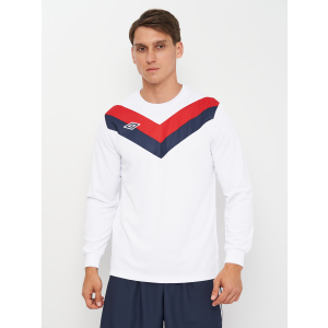 купити Чоловічий лонгслів Umbro Chevron Jersey L/S 60686UD62 M Білий (5052204352022)