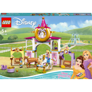 Конструктор LEGO Disney Princess Королівська стайня Белль та Рапунцель 239 деталей (43195)