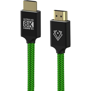 Кабель Vertux VertuLink-150 HDMI 2.1 UltraHD-8K HDR eARC 1.5 м Lasergreen (vertulink-150.lasergreen) в Луцке