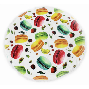 Пляжний рушник MirSon №5066 Summer Time Macaroons 150x150 см (2200003947748) в Луцьку