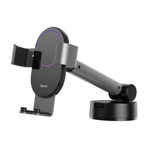 Утримувач автомобільний Baseus Simplism Gravity Car Mount Holder Silver (SUYL-JY0S) в Луцьку