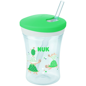 Поильник Nuk Evolution Action Cup 230 мл Зелений (4008600365136) ТОП в Луцьку