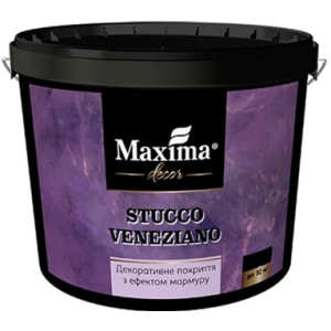 Декоративне покриття Maxima з ефектом мармуру "Stucco Veneziano" 15 кг (4820024426947) в Луцьку