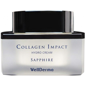 Крем для лица WellDerma Collagen Impact Hydro Cream Sapphire Коллаген 50 г (8809502183707) в Луцке