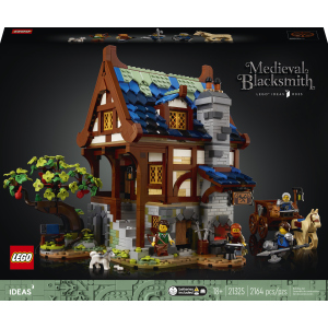 Конструктор LEGO Ideas Середньовічна кузня 2164 деталей (21325) (5702016911985) краща модель в Луцьку