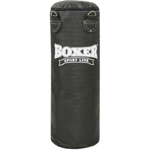 Мішок боксерський Boxer кирза 80 см Чорний (1002-04) краща модель в Луцьку