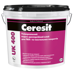 купить Клей для ПВХ Ceresit Thomsit UK400 14кг